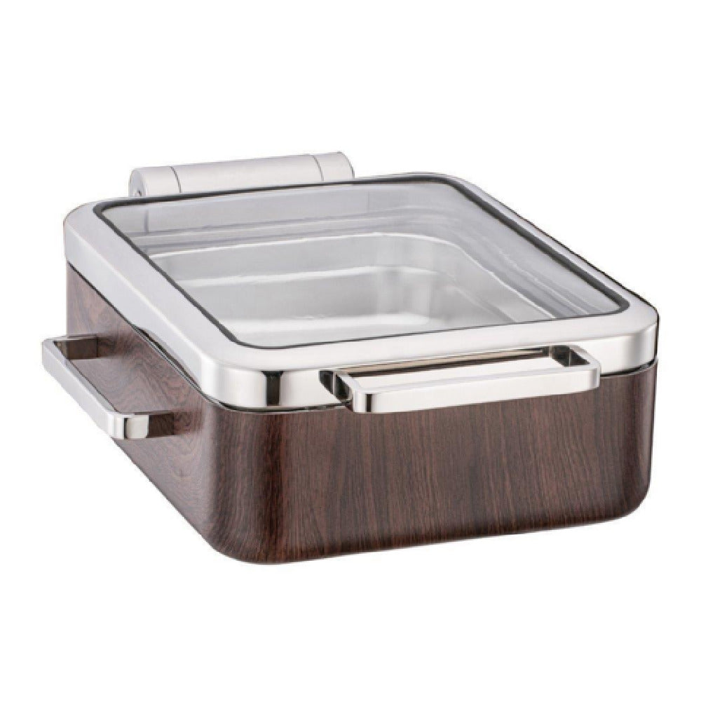 Bon Chef 23002-MAH - Magnifico Induction Chafer, 14.7" X 18.3" X 6.3"H, 1/2 Size