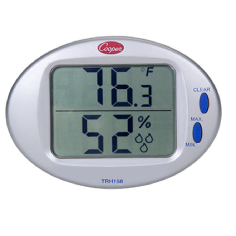 Cooper Atkins TRH158-0-8 Min/Max Thermometer Hygrometer 32° To 122°F/0° To 50°C Temperature Range