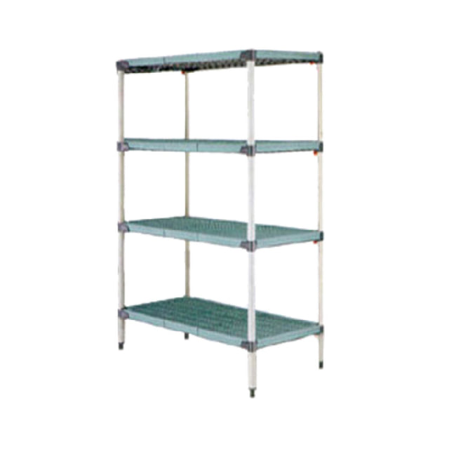 Metro Q316G3 MetroMax® Q Starter Shelving Unit 24"W X 18"D X 63"H 800 Lb. Capacity Per Shelf