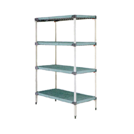 Metro Q556G3 MetroMax® Q Starter Shelving Unit 48"W X 24"D X 63"H 800 Lb. Capacity Per Shelf