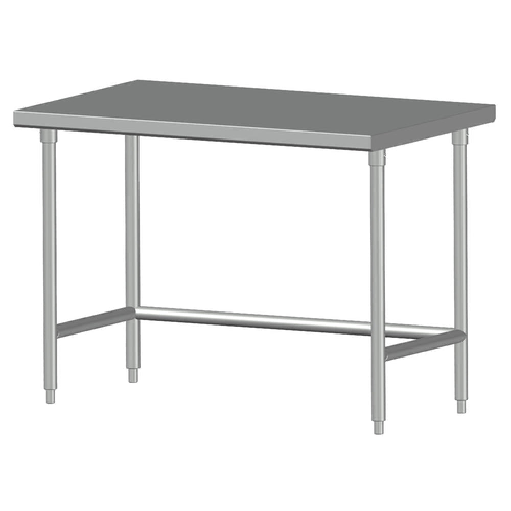 SPG 6SLC-36 - Universal Stainless Work Table, 72"W X 36"D, 16/300 Series Stainless Steel Top