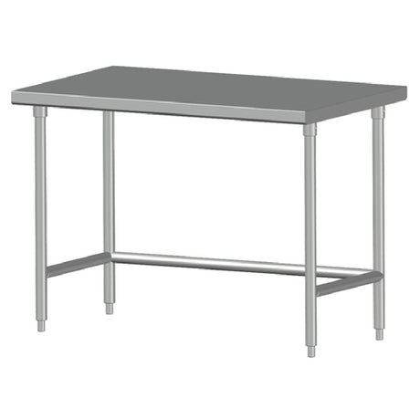 SPG 6SLC-24 - Universal Stainless Work Table, 72"W X 24"D, 16/300 Series Stainless Steel Top