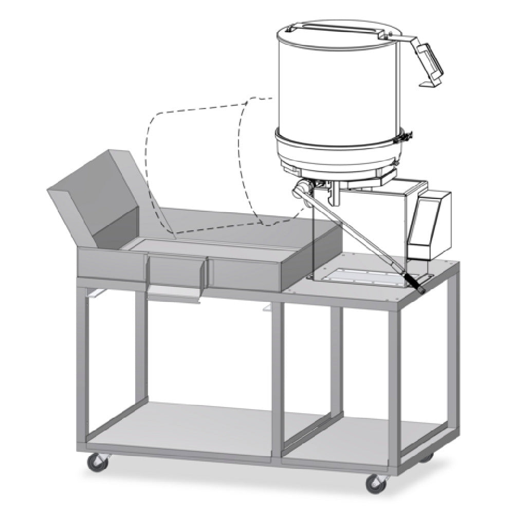 Gold Medal 2857-00-100 - Large Karmel Kool Stand (for Mark 10), Modular Table System