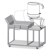 Gold Medal 2857-00-100 - Large Karmel Kool Stand (for Mark 10), Modular Table System