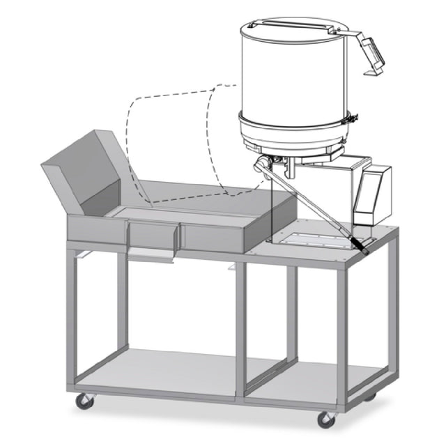 Gold Medal 2857-00-100 - Large Karmel Kool Stand (for Mark 10), Modular Table System