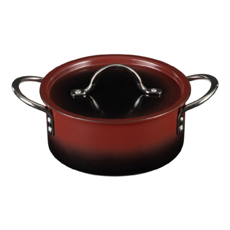 Bon Chef 73300-OM-M Country French X Ombre Sauce Pot 2 Qt 9 Oz 7-3/4 DIA X 3-1/2H