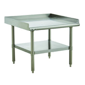 Hubert 178562 - Kratos Equipment Stand With Undershelf, 30"W X 30"D X 26"H, Rust & Corrosion Resistant