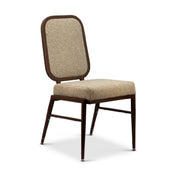 Forbes Industries GA-2603-AL - Pismo Banquet Chair, Premium Stackers, 24"D X 18.5"W X 36.5"H