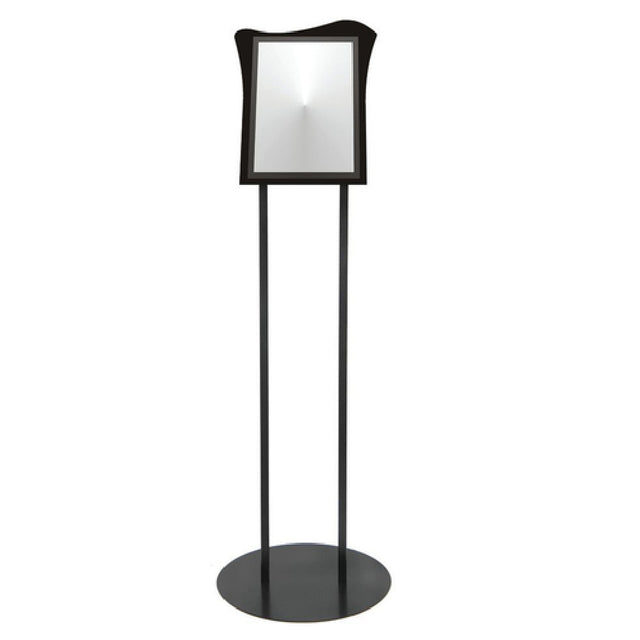 Hubert 89467 - Sign Holder, Floor Stand, 13" X 45"H Overall