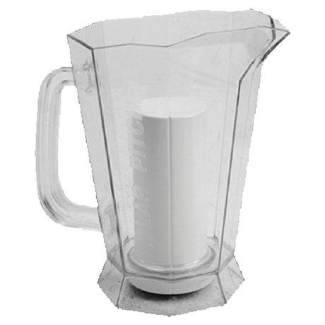 Franklin Machine Products 280-1420 Polar Pitcher® 60 Oz. With White Coated Aluminum Ice Chamber