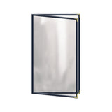 Risch TED 8.5X14-LEATHERETTE Deluxe Sewn Leatherette Menu Cover (specify Color)