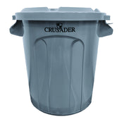 Quantum CTC-10_YELLOW - Crusader Round Heavy-duty Utility Container, 10 Gallon, 15-3/5" Dia. X 17-3/10" H