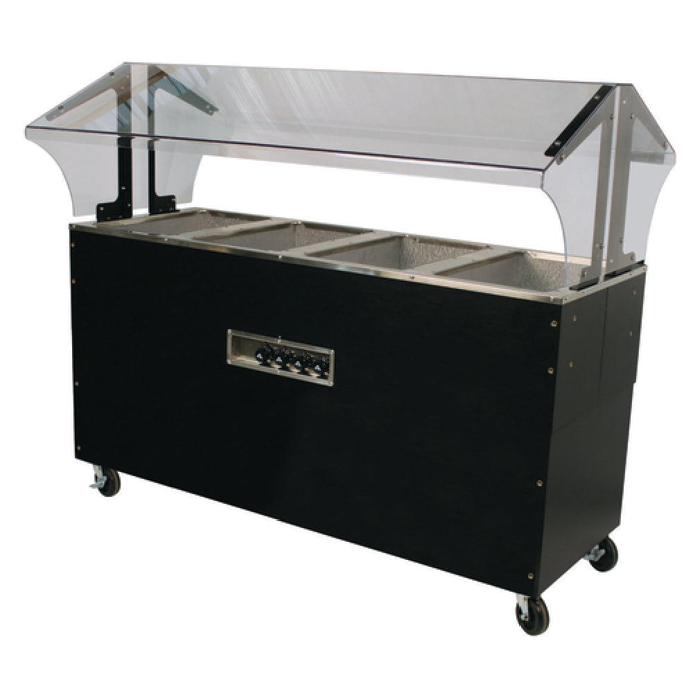 Advance Tabco B4-120-B-S-SB Portable Hot Food Buffet Table Electric 62-7/16"W X 35"D X 53"H