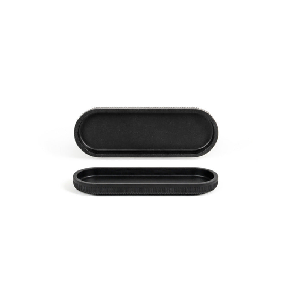 FOH RTR044BKR12 Tray-Amenity 10" X 3.50" Oval/rectangle