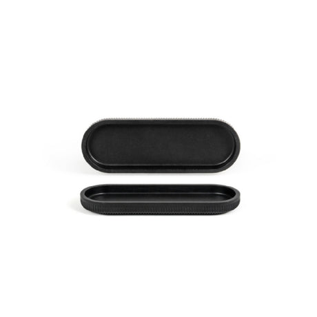 FOH RTR044BKR12 Tray-Amenity 10" X 3.50" Oval/rectangle