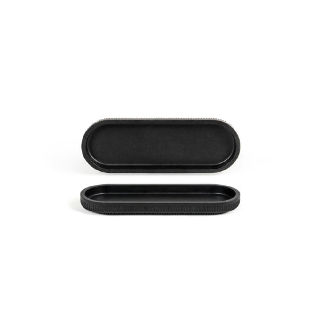 FOH RTR044BKR12 Tray-Amenity 10" X 3.50" Oval/rectangle
