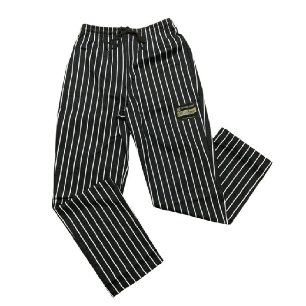 Thunder Group CHP202CHXL Chef Regalia Relaxed Fit Chef Pants X-large 65/35 Poly/cotton