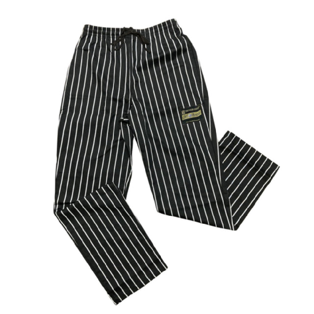 Thunder Group CHP202CHXL Chef Regalia Relaxed Fit Chef Pants X-large 65/35 Poly/cotton