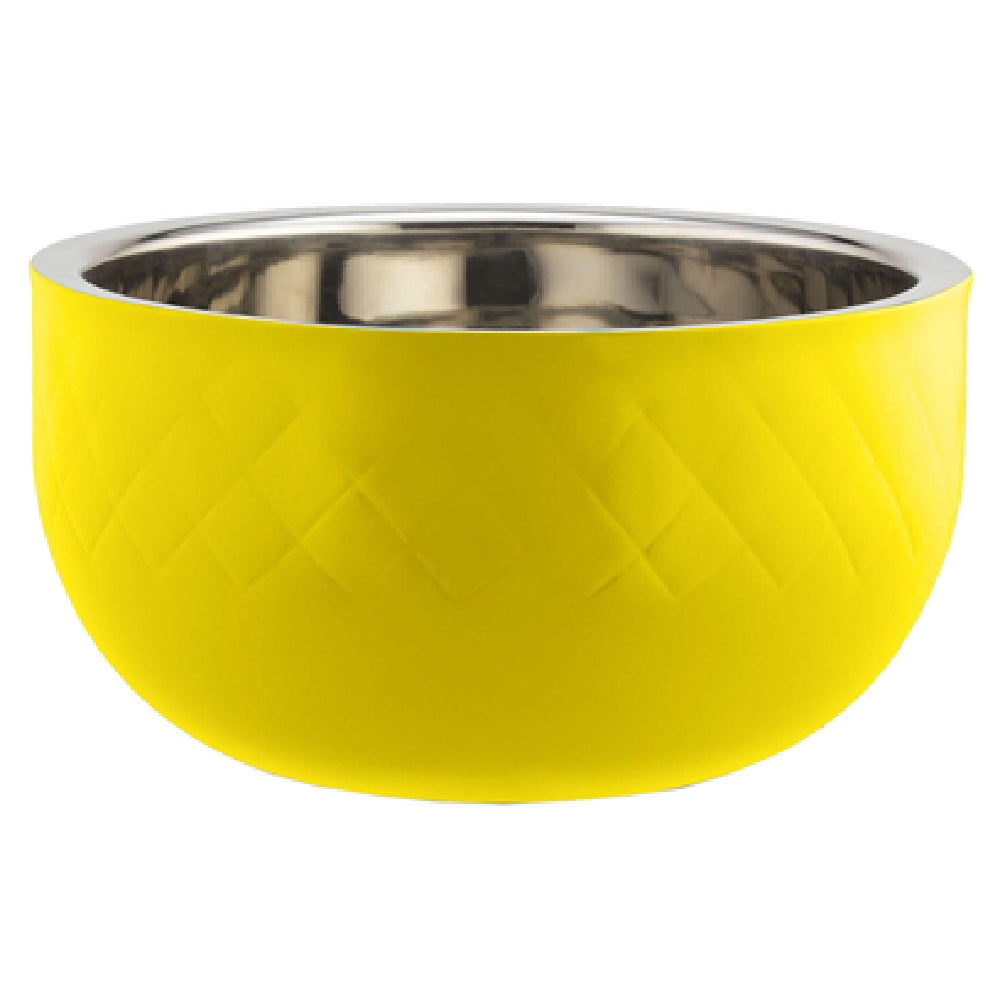 Bon Chef 9316DIYELLOW Cold Wave Bowl 7 Qt. 12" Dia. X 6-1/2"H