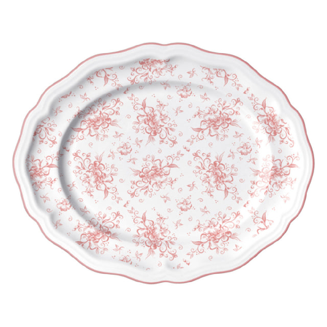 Steelite 62542FP817 Oval Platter 13.0" X 10.5" X 1.0" Adelina