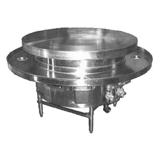 GSW USA MBG-36 Mongolian BBQ Grill 36" Dia. Heavy Duty Steel 3/4" Thick Grill Top Plate