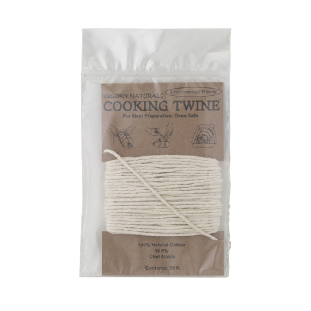 Harold Import Co. RW1650N Regency Wraps Natural Cooking Twine 25 Feet 16 Ply