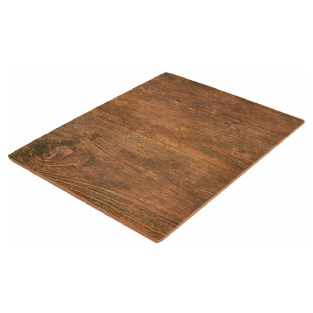 Bauscher Hepp TRW9912 - Rustic Wood Collection Platter, GN 1/2 Size, 12-3/4"L X 10-1/2"W X 1/2"H