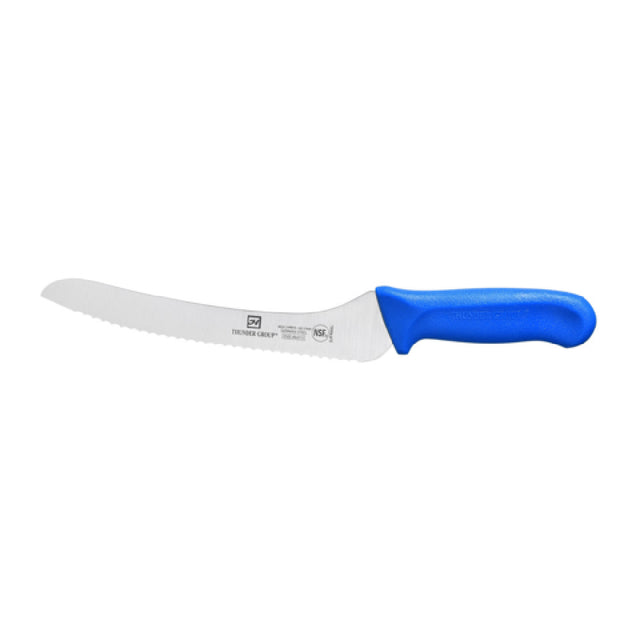 Thunder Group SLKF406BU Bread Knife 9" Blade Blue Polypropylene Handles