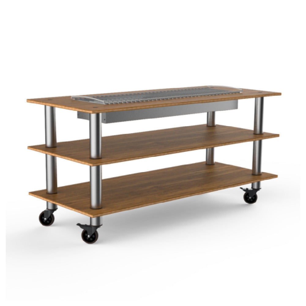 Steelite MGCMLD06BSXW - Heat Table, 71.0" X 29.5" X 95.5", Modular