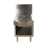 BK Resources UB4-24-FDMCB18 Underbar Frozen Drink Machine Stand 18" X 24" Stainless Steel Cabinet Base