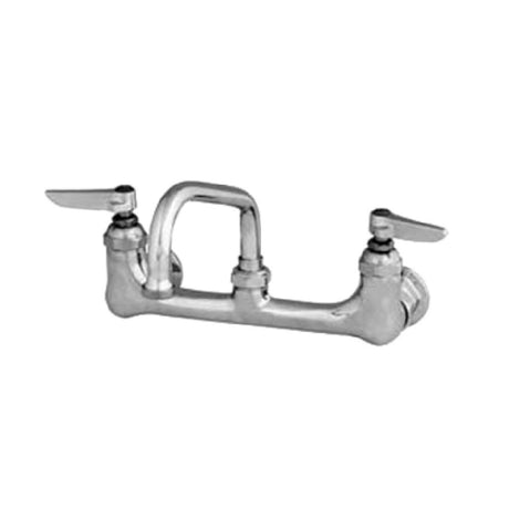 T&S Brass B-0232-M Sink Mixing Faucet 6" Swing Nozzle Wall Mounted