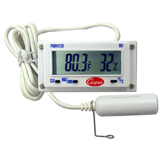 Cooper Atkins PMRH120-0-8 Thermometer Electronic Panel Type 2.7 X 1.4 X 1.1" (6.9 X 3.6 X 2.8 Cm)