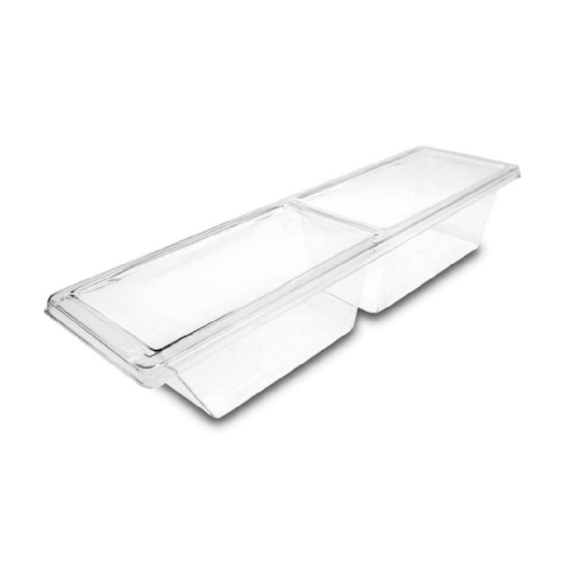 Steelite DFBFB277D204 Food Bin 2.5 Gal. 27"W X 7"D X 5"H