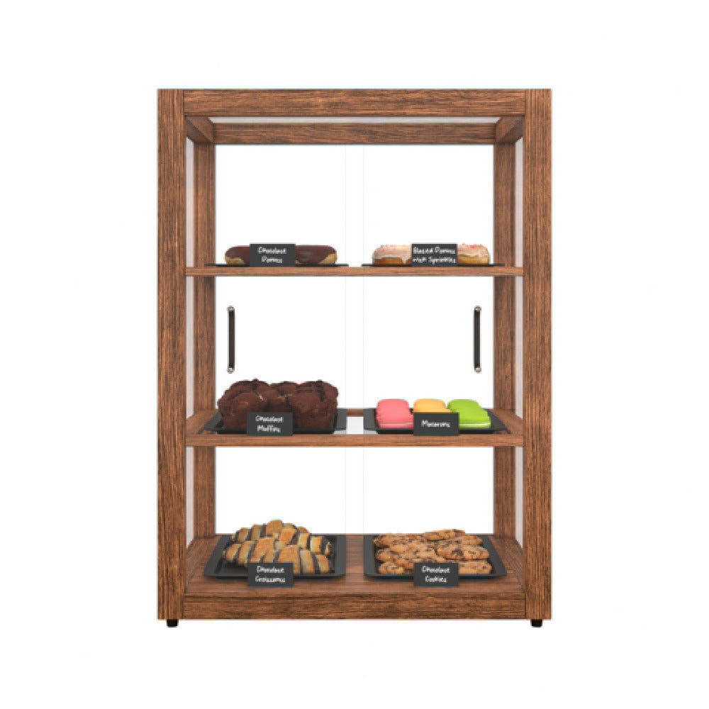 Koolmore KM-BDW-25D - Bakery Display Case, 18.2"W X 14.2"D X 24"H, 3.5 Cu. Ft.
