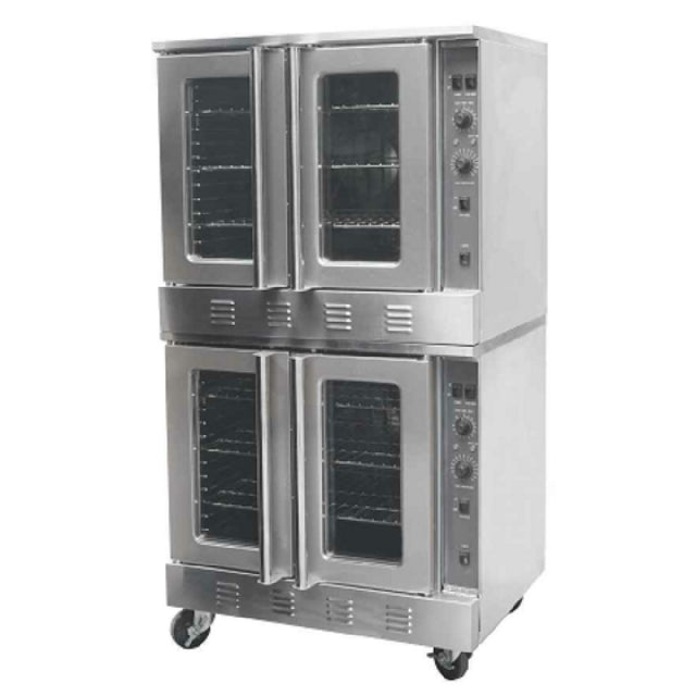 Sapphire Manufacturing SE-CO2D NG/LP Sapphire Convection Oven Gas Double-deck