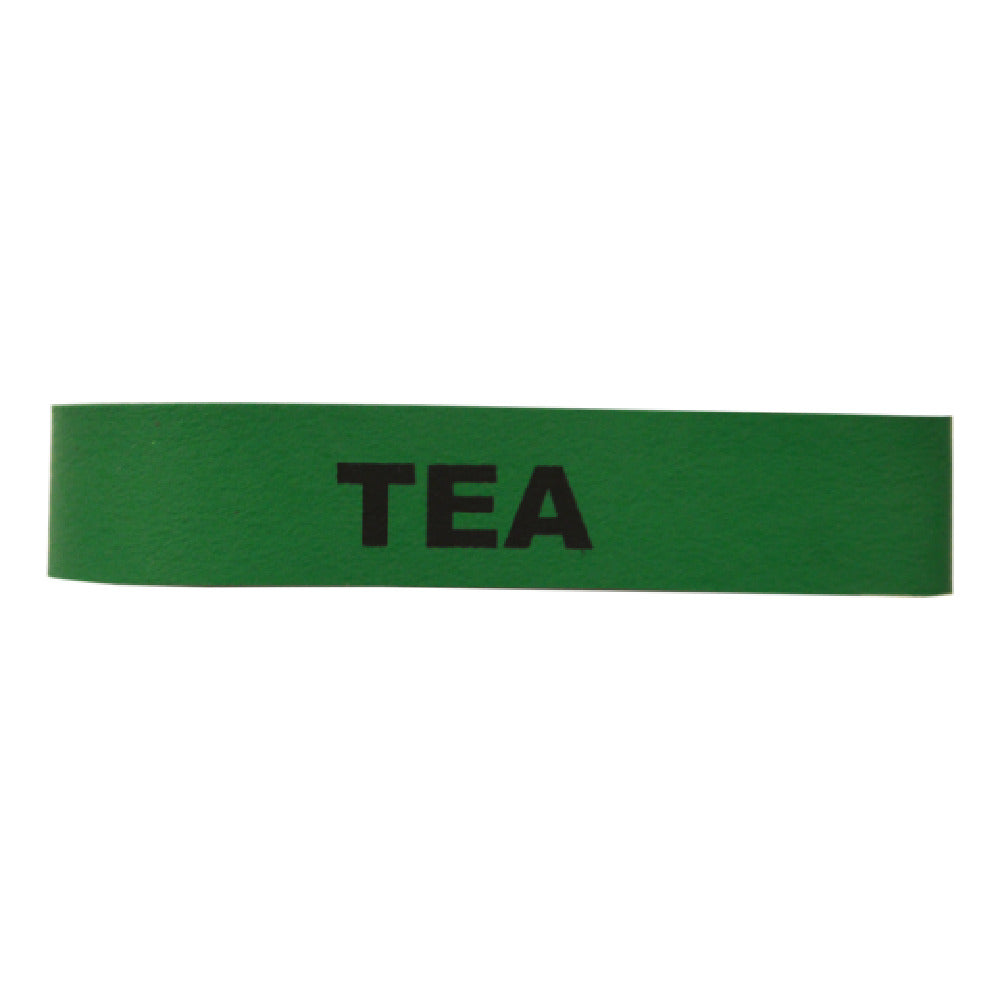 Service Ideas FBTEA Service Ideas Flavor Band Rubber Band Tea Green