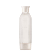 ISi North America 10961001 - ISi® Twist'n Sparkle Virtuoso Extra Bottle, Ivory, Refillable 1 Liter PET Bottle (BPA & Phthalate-free) In Silicone Sleeve