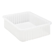 Quantum DG93060CLCS - Dividable Grid Container, 22-1/2"L X 17-1/2"W X 6"H, Clear