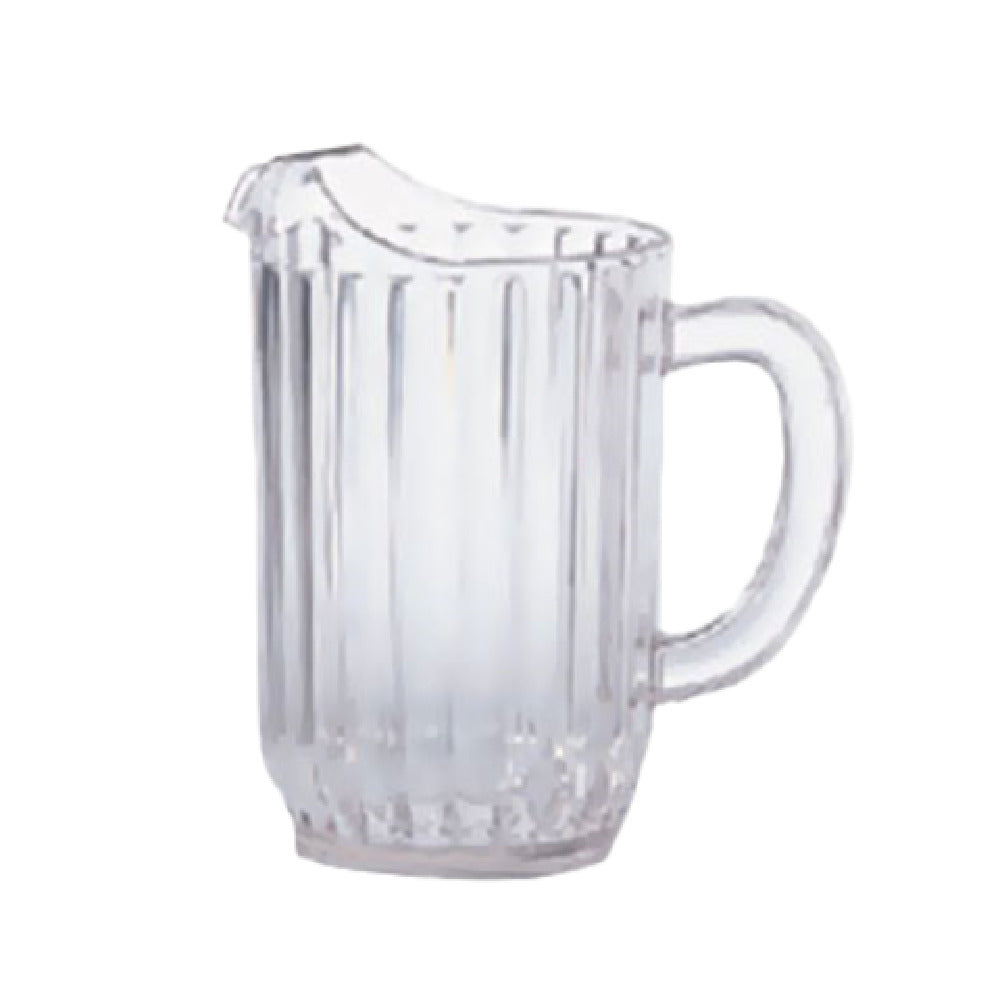 GET Enterprises P-3032-1-CL Water Pitcher 32 Oz. 6" Dia. X 7"H