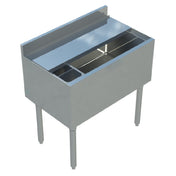 Sapphire Manufacturing SMIB-1830 Underbar Ice Bin 12" D Insulated Cabin 30" L X 18-1/2" D X 30” H