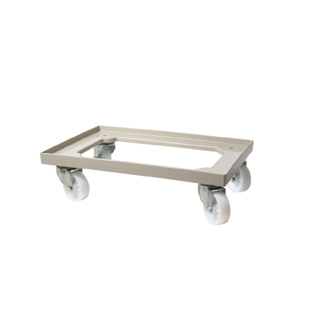 AMPTO CA6040 Dough Box Dolly With Casters Fits 23-5/8'' X 15-3/4'' Boxes Made In Italy