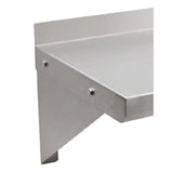 John Boos BHS16BKRPR-14/304 Wall Shelf Support Bracket For 16"D Wall Shelves With Pot Racks