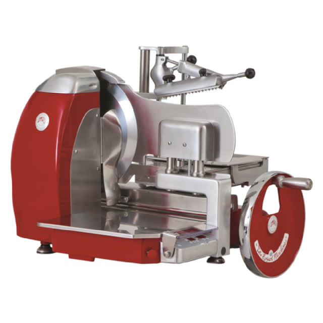 Omcan 47706 (47706) Trento Omas Volano Flywheel Slicer Automatic 14-1/2" Chromium-plated Blade