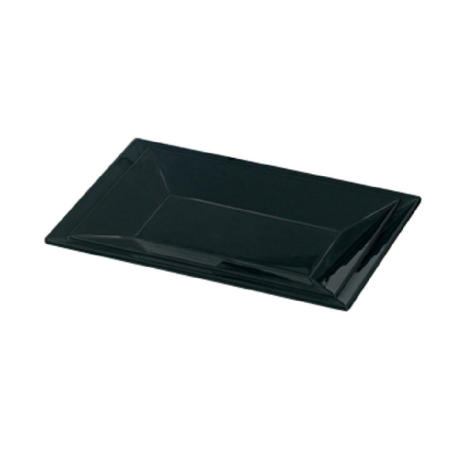 Yanco RM-214BK Rome Plate 14"L X 8"W Rectangular