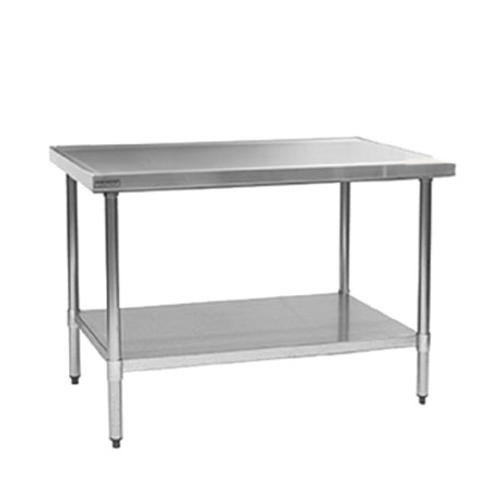 Eagle T24108EM Spec-Master® Marine Series Work Table 108"W X 24"D 14/300 Series Stainless Steel Top