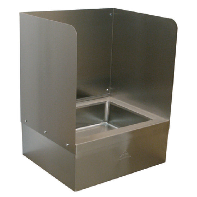 Advance Tabco K-304 Three-sided Wall Splash (left Right & Back) For 9-OP-34 Mop Sink (field Installed By Others)