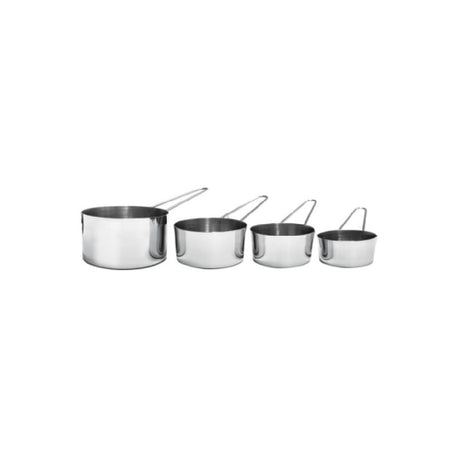 CAC China MC1S-4SET Measuring Cup 4-piece Set Wire Handle