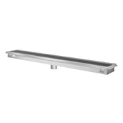 Koolmore KM-FTG-1260 KoolMore Commercial Floor Trough Drain 60"W X 12"D 4"dia. Drain Connections