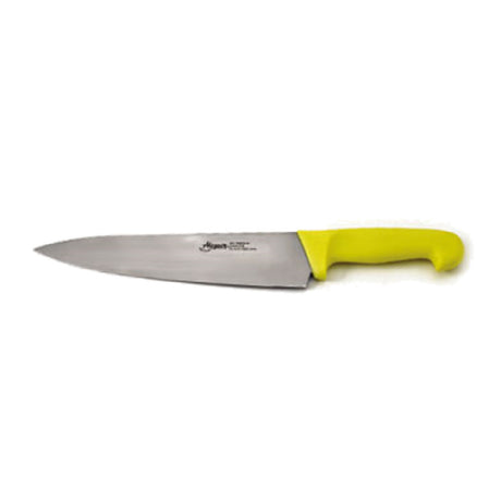 Alegacy Foodservice Products PCB12910YL ColorCode Cook's Knife 10" Blade Rigid Molybdenum Stainless Steel Blade