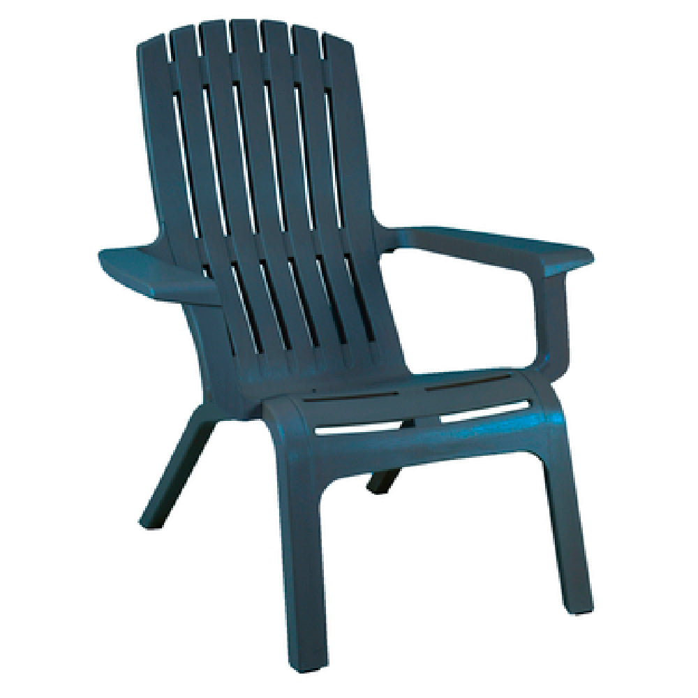 Grosfillex US444747 Westport Adirondack Chair Stackable Mineral Polymer Composite